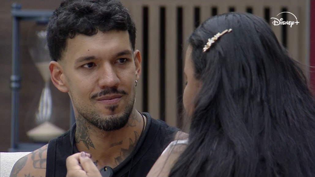 Nataly aconselha Luis Fellipe, primeiro Patrão da Casa do Patrão
